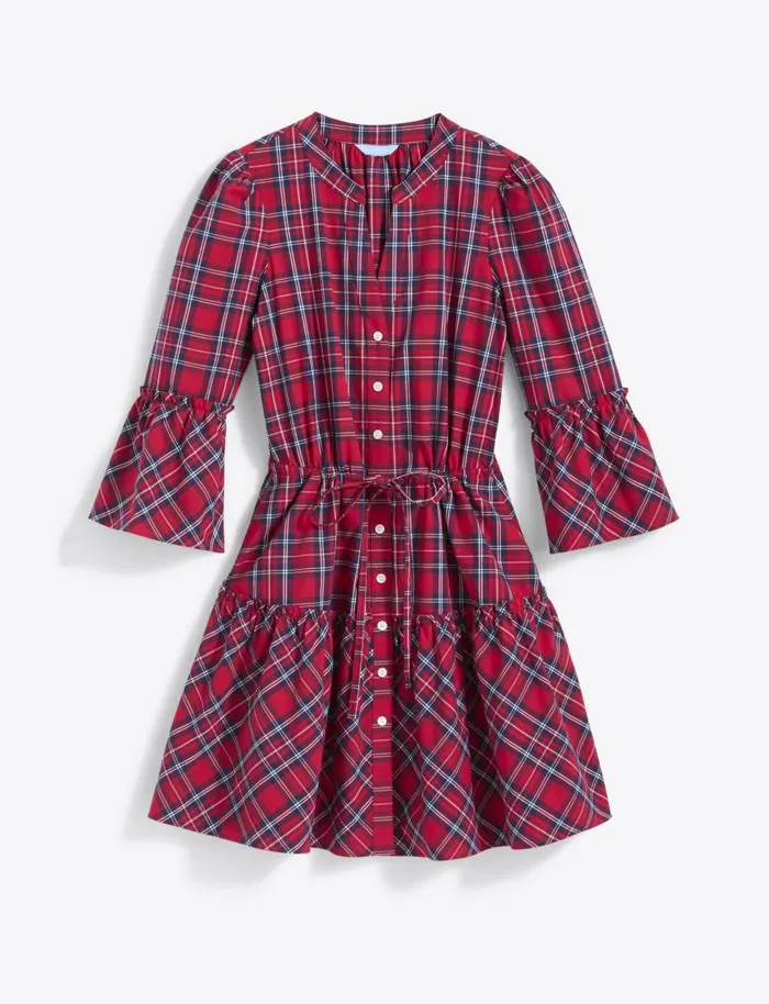 Draper James Dresses Women Avery Shirtdress In Angie Plaid