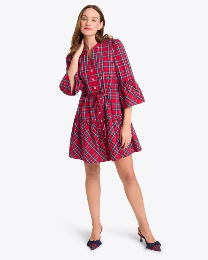 Draper James Dresses Women Avery Shirtdress In Angie Plaid