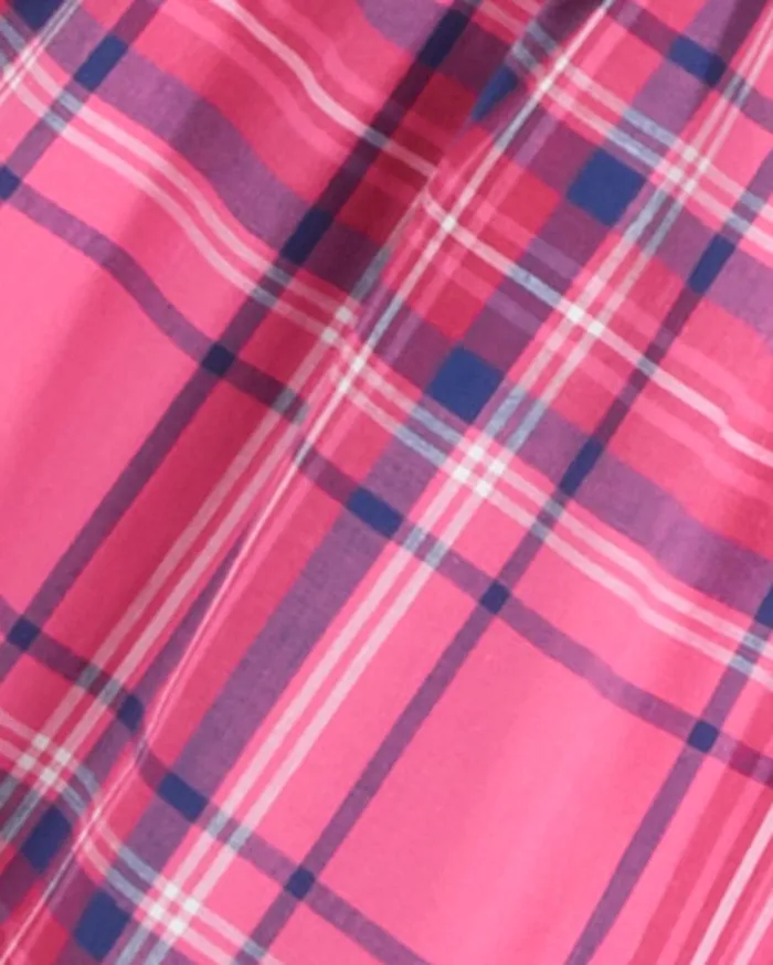 Draper James Dresses Women Girls Shirt Dress In Pink Angie Plaid