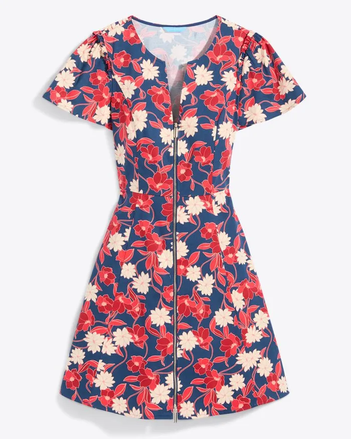 Draper James Dresses Women Mae Love Circle Dress In Mod Floral