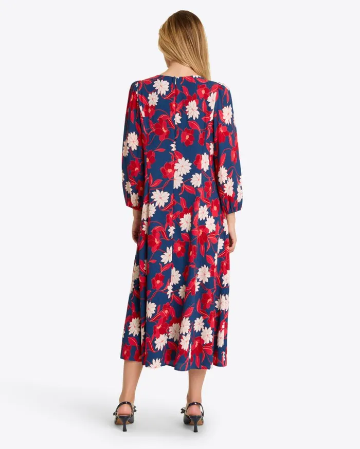 Draper James Dresses Women Matilda Midi Dress In Crinkle Pliss