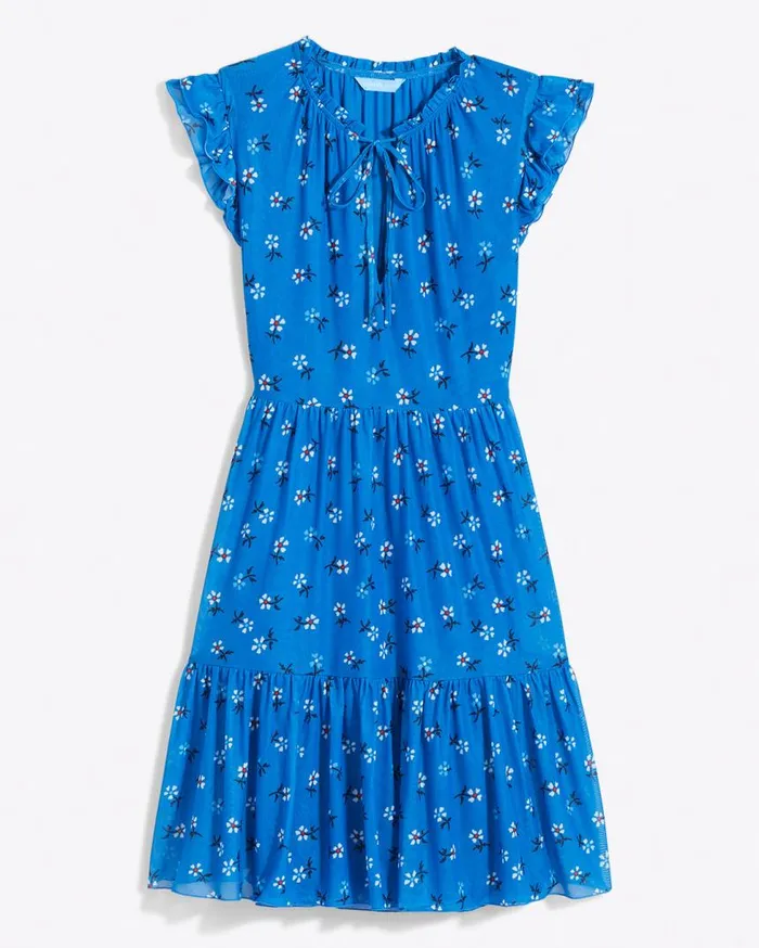 Draper James Extended Sizes Women Connie Flutter Sleeve Dress In Daisy