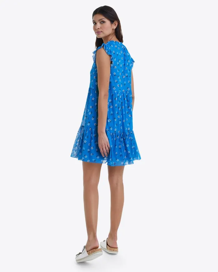 Draper James Extended Sizes Women Connie Flutter Sleeve Dress In Daisy