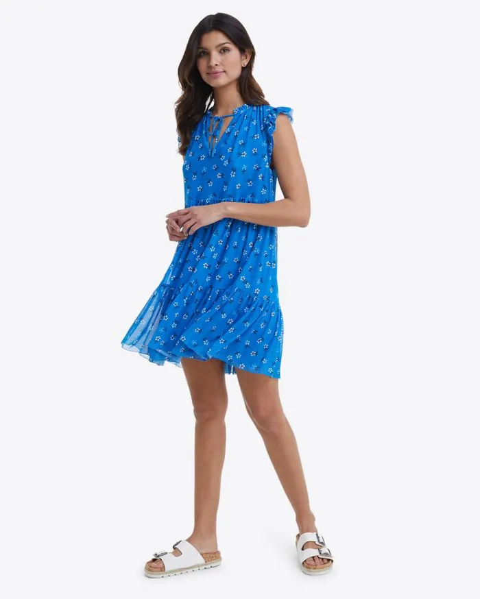 Draper James Extended Sizes Women Connie Flutter Sleeve Dress In Daisy