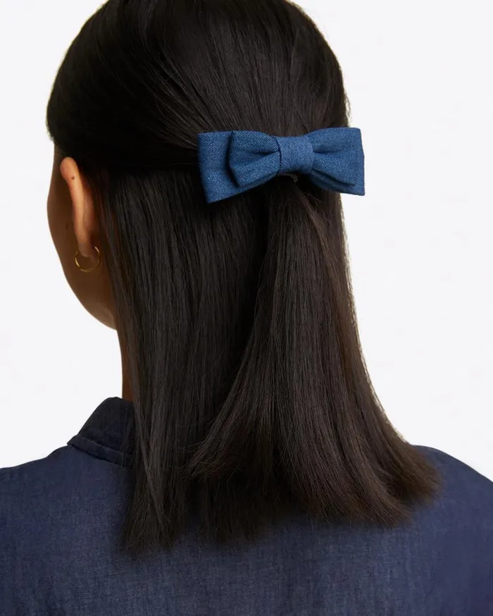 Draper James Hats and Hair Women Double Bow Hair Clip