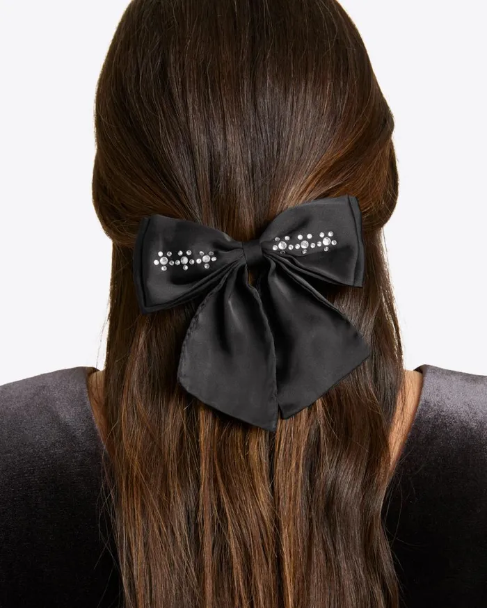 Draper James Hats and Hair Women Jeweled Bow Clip