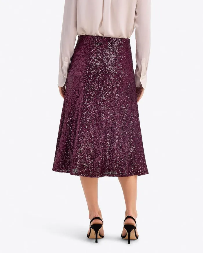 Draper James Jackets and Outerwear Women Midi Skirt In Sequins