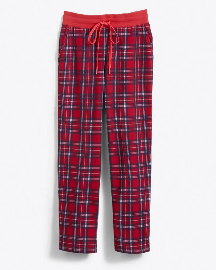 Draper James Lounge and Pajamas Women Natalie Sweatpants In Angie Plaid