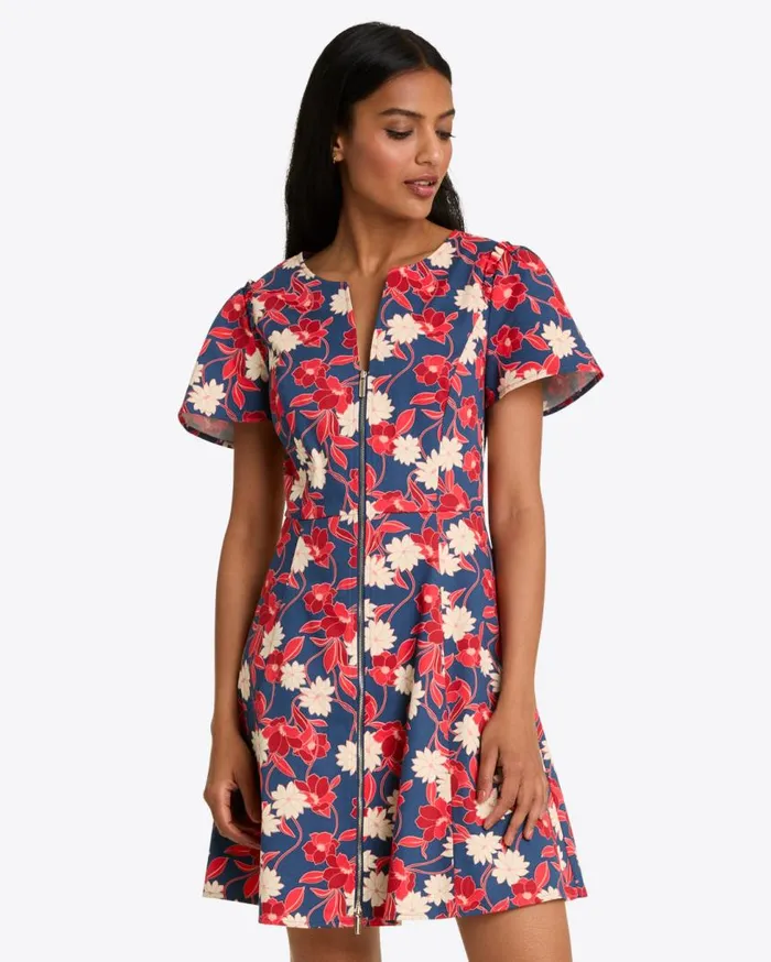Draper James Mini Women Mae Love Circle Dress In Mod Floral