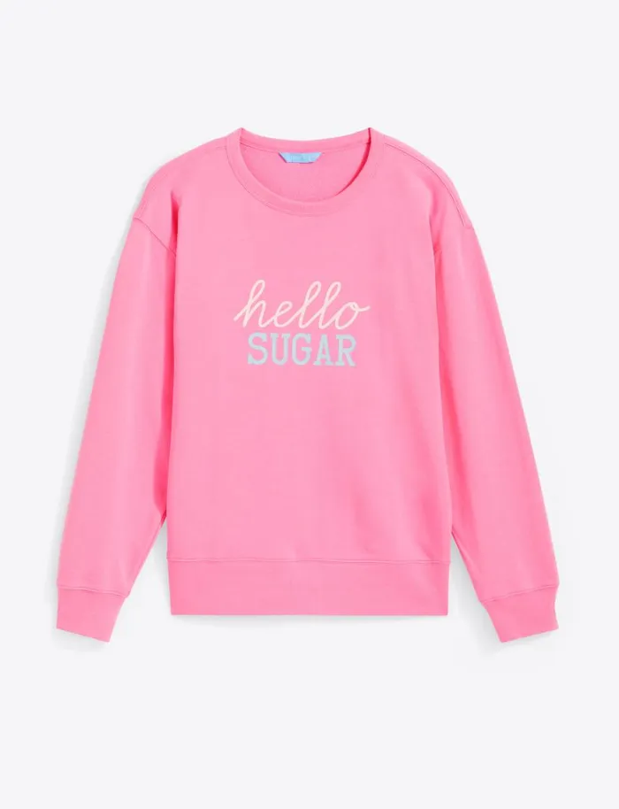 Draper James Sweaters Women Hello Sugar Sweatshirt