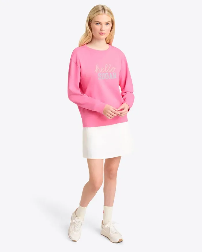 Draper James Sweaters Women Hello Sugar Sweatshirt