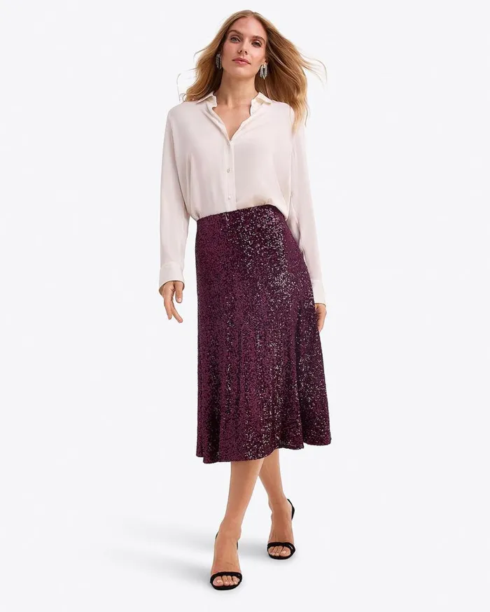 Draper James Sweaters Women Midi Skirt In Sequins