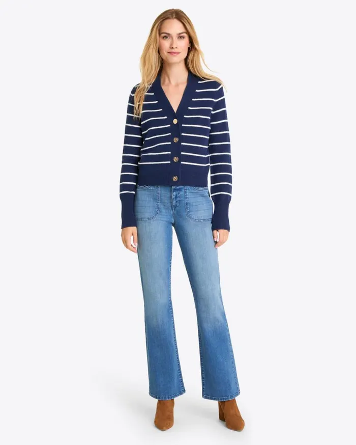 Draper James Sweaters Women Varsity Cardigan