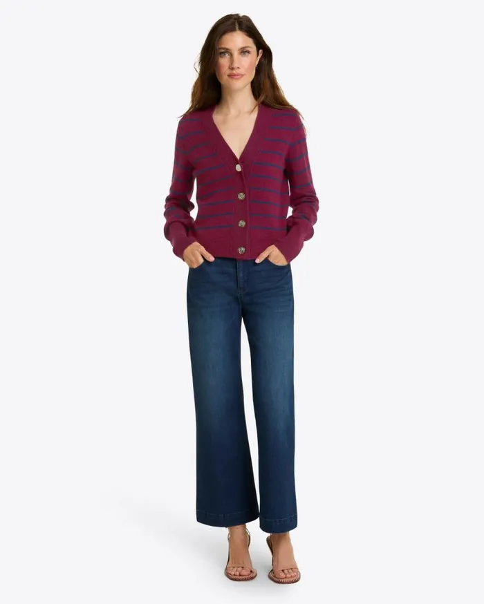 Draper James Tops Women Varsity Cardigan