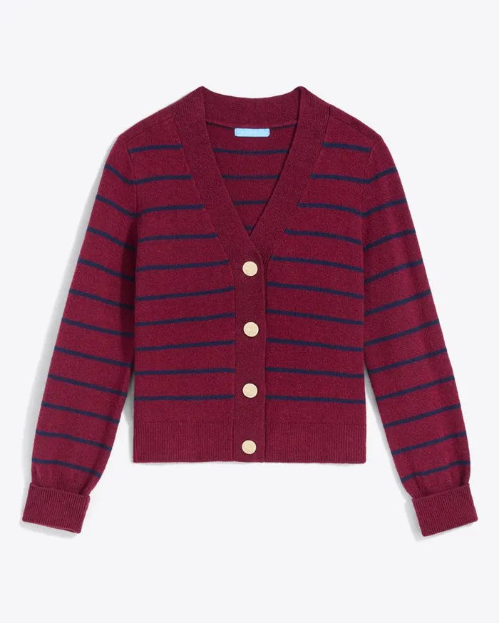 Draper James Tops Women Varsity Cardigan