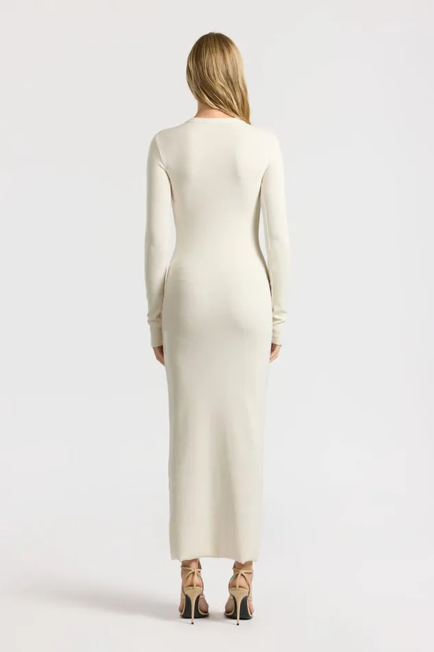 Dresses Skirts Women COTTON CITIZEN Verona Crewneck Maxi Dress Bone Dresses Skirts Women COTTON CITIZEN Verona Crewneck Maxi Dress Bone