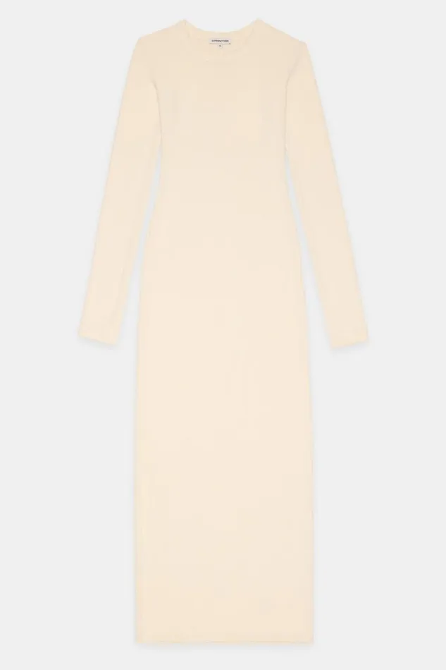 Dresses Skirts Women COTTON CITIZEN Verona Crewneck Maxi Dress Bone Dresses Skirts Women COTTON CITIZEN Verona Crewneck Maxi Dress Bone