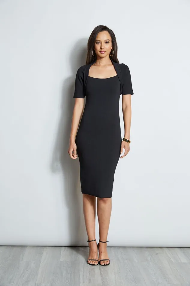 Elie Tahari Dresses and Jumpsuits Contour Sweater Dress Black 8211 Women