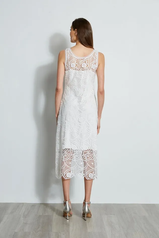 Elie Tahari Dresses and Jumpsuits Lace Maxi Dress Pearl 8211 Women