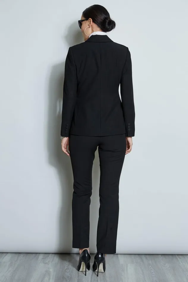 Elie Tahari Jackets and Blazers One Button Blazer Noir 8211 Women