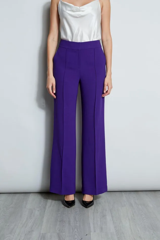 Elie Tahari Pants Wide Leg Pant Plum 8211 Women