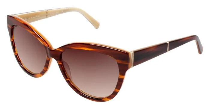 Elie Tahari Sunglasses Cat Eye Acetate Sunglasses Blonde Horn Cream 8211 Women