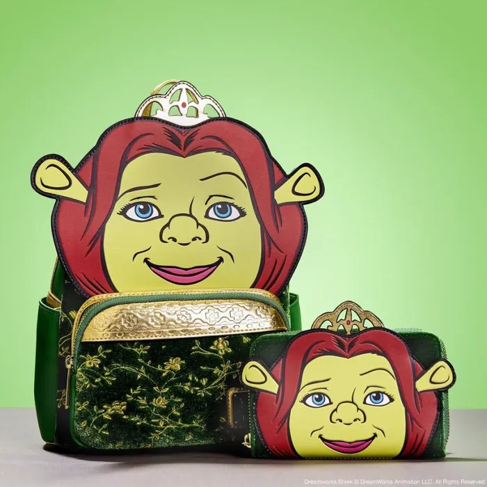 Exclusive 8211 Princess Fiona Zip Around Wallet Unisex Loungefly Bags and Wallets