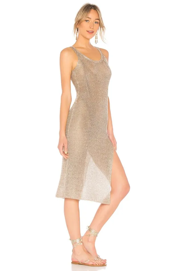 Fiona Dress Rose Gold Women Lovers and Friends Dresses