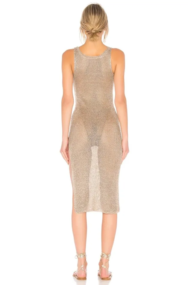 Fiona Dress Rose Gold Women Lovers and Friends Dresses