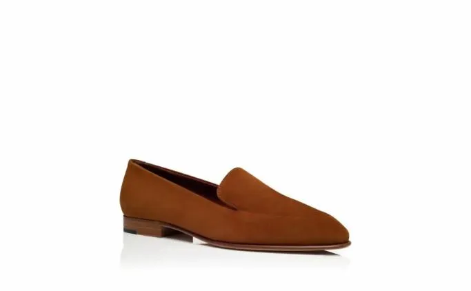 Flats Women Manolo Blahnik PITAKABrown Suede Loafers Flats Women Manolo Blahnik PITAKABrown Suede Loafers