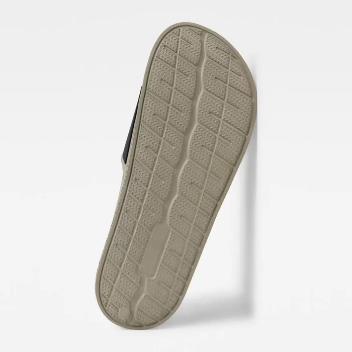Footwear Men GStar RAW Cart IV Contrast Slides Light Greynavy