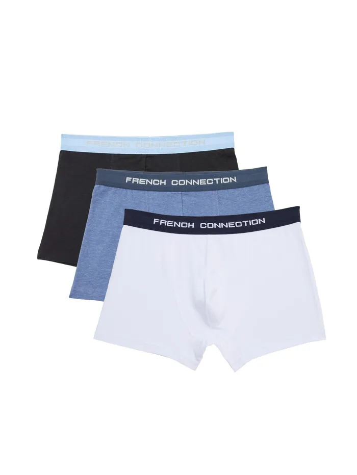 French Connection 3 Pack French Connection Boxers Fc16 Man Underwear and Socks
