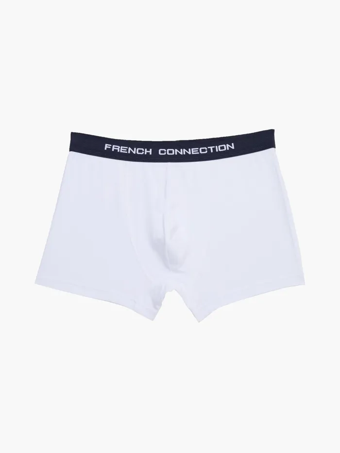 French Connection 3 Pack French Connection Boxers WhiteOlive GreenBlack Man Underwear and Socks