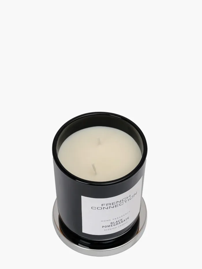 French Connection Black Pomegranate Classic 245g Candle Natural Home Home Accessories
