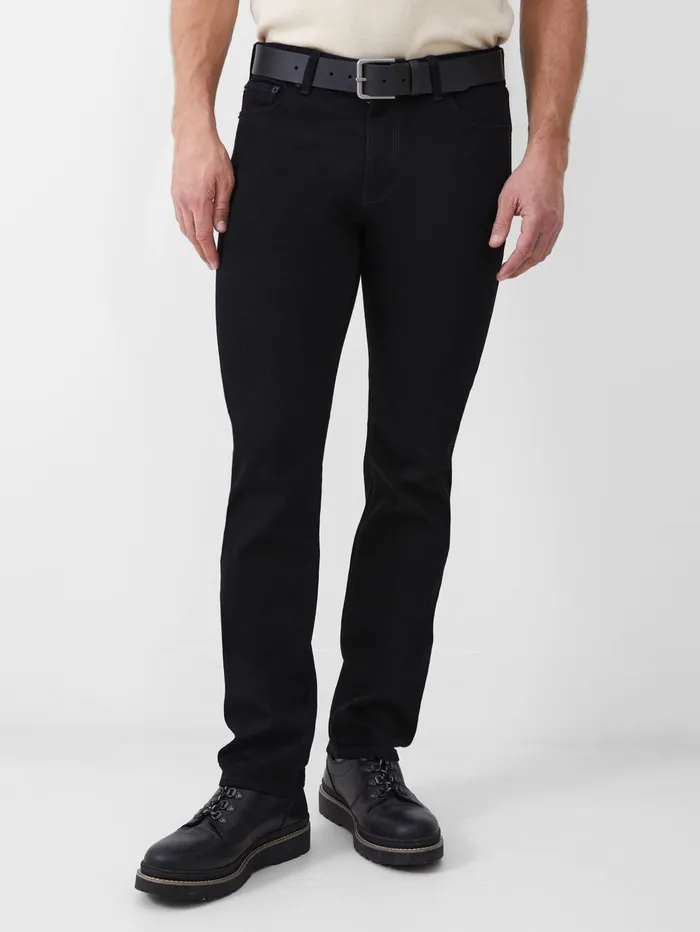 French Connection Denim Jeans Black Reg Man Trousers