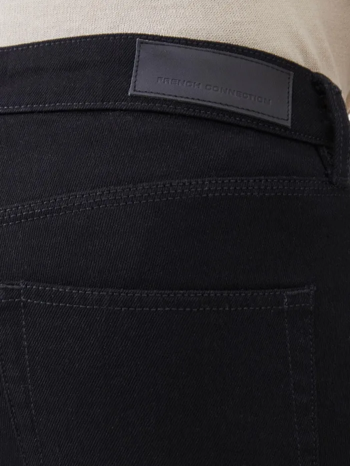 French Connection Denim Jeans Black Reg Man Trousers