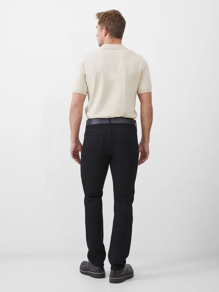 French Connection Denim Jeans Black Reg Man Trousers