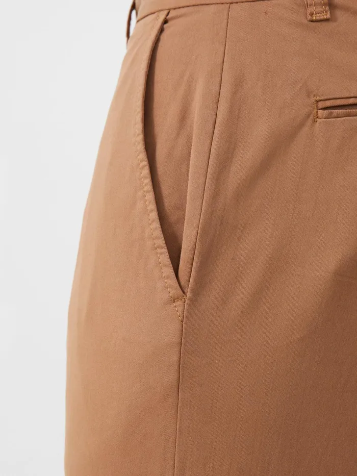 French Connection Stretch Chino Trousers 8211 Tobacco Man Trousers