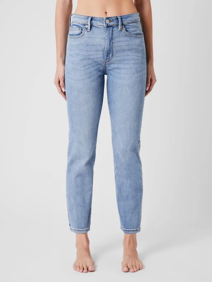 French Connection Stretch Denim Cigarette Fit Ankle Length Jeans 28 Inch Bleach Wash Woman Trousers French Connection Stretch Denim Cigarette Fit Ankle Length Jeans 28 Inch Bleach Wash Woman Trousers
