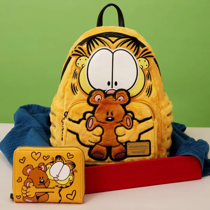 Garfield and Pooky Plush Cosplay Mini Backpack Unisex Loungefly Backpacks Garfield and Pooky Plush Cosplay Mini Backpack Unisex Loungefly Backpacks