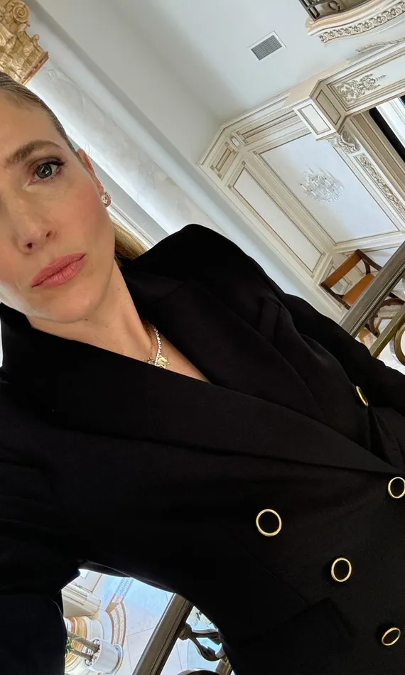 Generation Love Clothing Arielle Crepe Blazer Black Women Blazers and Jackets