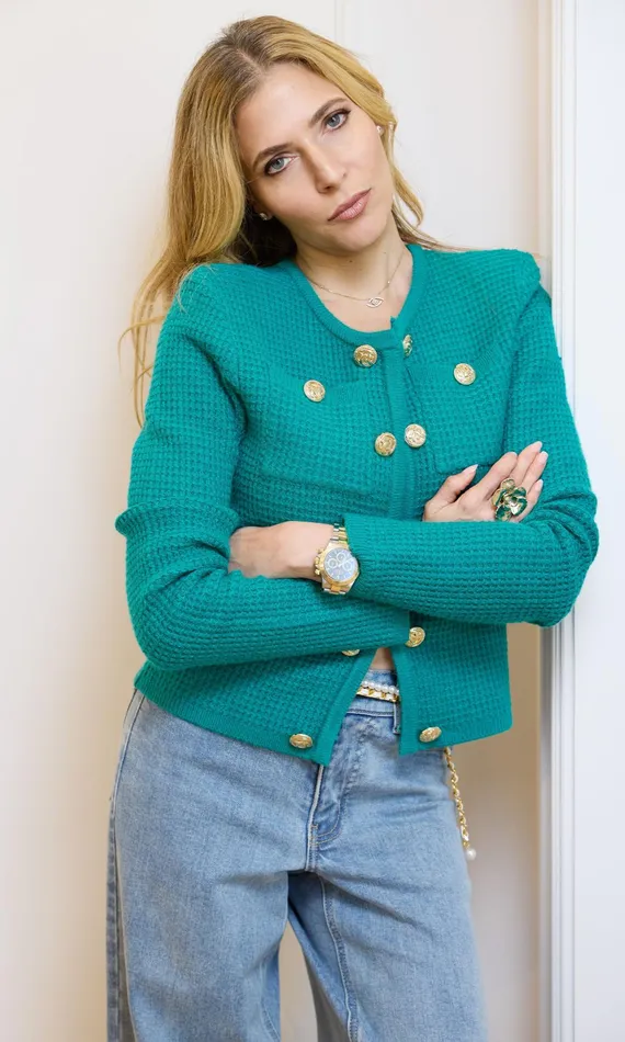 Generation Love Clothing Cypress Cardigan Topaz Women Sweaters and Sweatshirts Generation Love Clothing Cypress Cardigan Topaz Women Sweaters and Sweatshirts