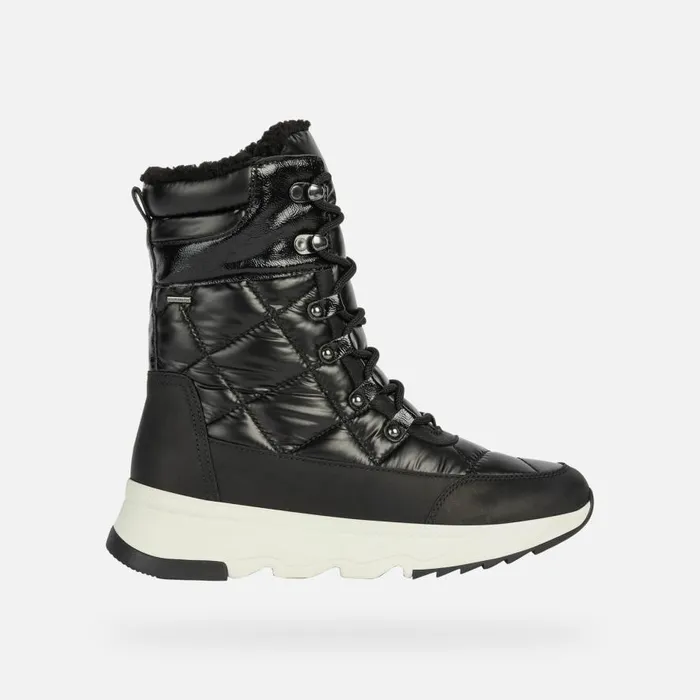 Geox Ankle Boots FALENA B ABX B Waterproof Boots Black Woman Geox Black 8211 Woman