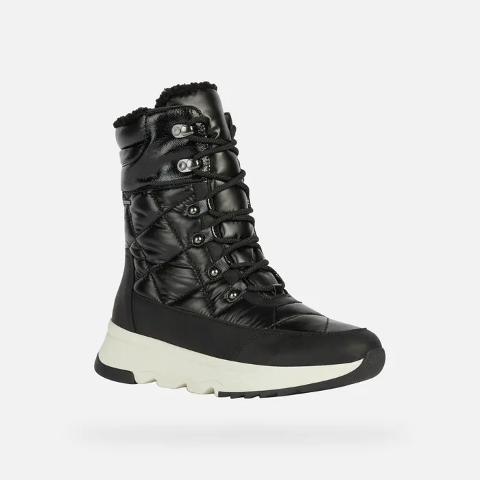Geox Ankle Boots FALENA B ABX B Waterproof Boots Black Woman Geox Black 8211 Woman