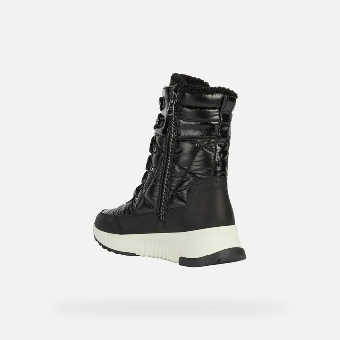 Geox Ankle Boots FALENA B ABX B Waterproof Boots Black Woman Geox Black 8211 Woman