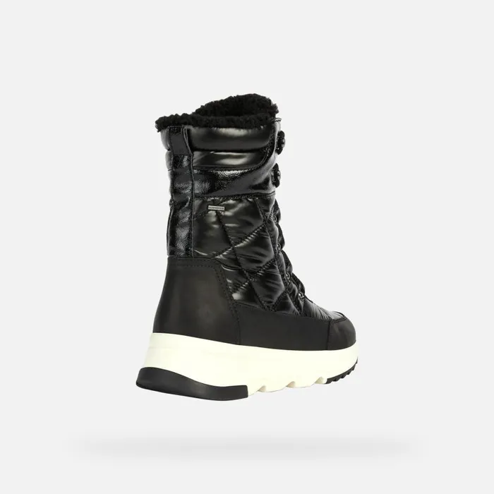 Geox Ankle Boots FALENA B ABX B Waterproof Boots Black Woman Geox Black 8211 Woman