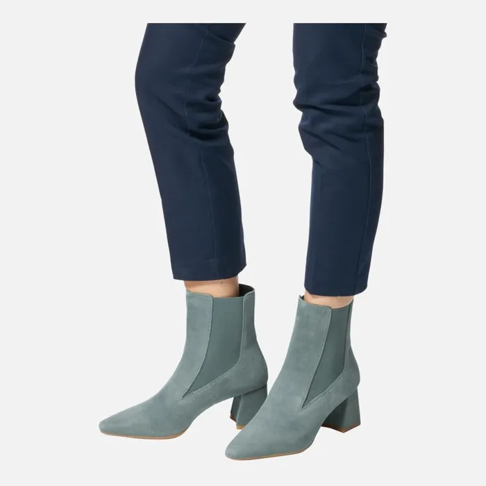 Geox Ankle Boots GISELDA WOMAN Sage Medium Heel Ankle Boots Sage 8211 Woman