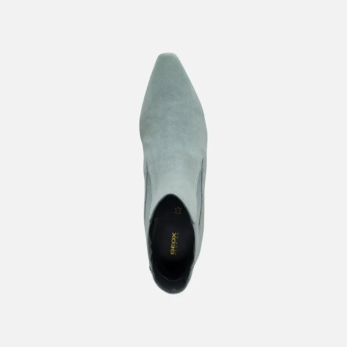 Geox Ankle Boots GISELDA WOMAN Sage Medium Heel Ankle Boots Sage 8211 Woman