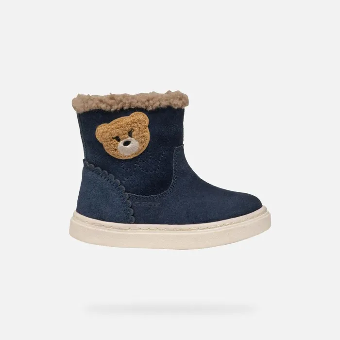 Geox Ankle Boots NASHIK TODDLER GIRL Navy Mid Calf Boots Navy 8211 Kids