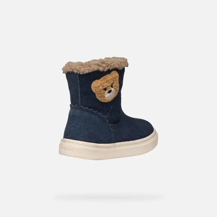 Geox Ankle Boots NASHIK TODDLER GIRL Navy Mid Calf Boots Navy 8211 Kids